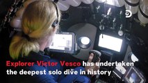 Explorer Finds Plastic At Deepest Point Of The Planet On Mission That Breaks The Deepest Solo Dive
