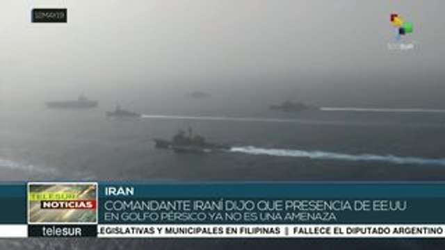 Irán: Presencia de EEUU en Golfo Pérsico ya no es una amenaza