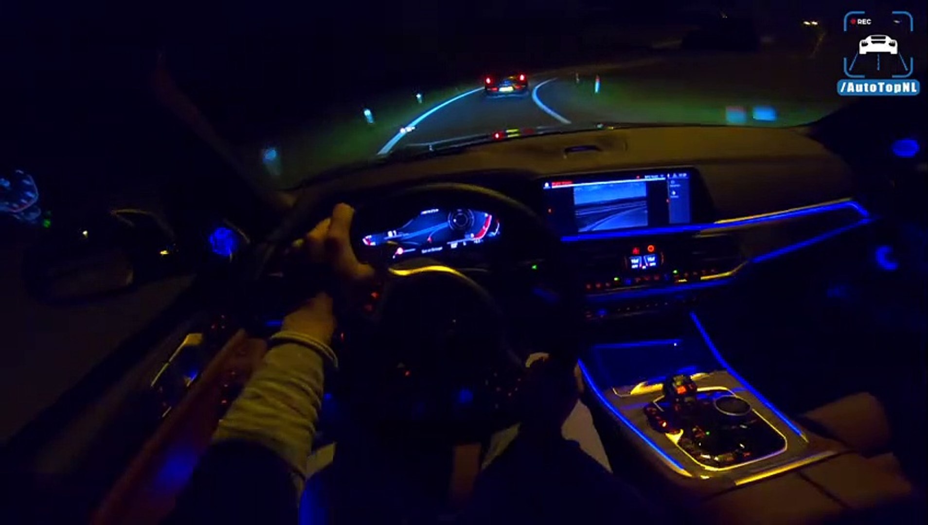 NEW! BMW X5 M50d G05 NIGHT DRIVE POV - AMBIENT LIGHTING by AutoTopNL