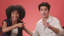 Yara Shahidi and Charles Melton Play 'I Dare You'