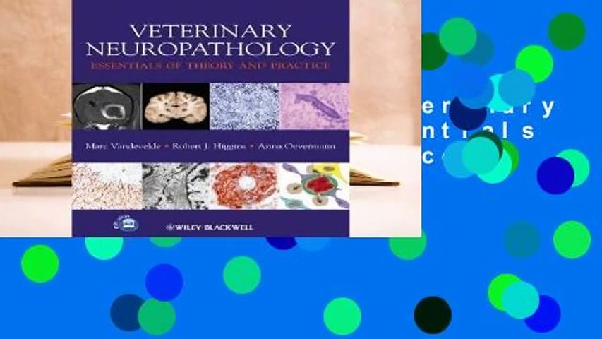 About For Books  Veterinary Neuropathology: Essentials of Theory and Practice  Review