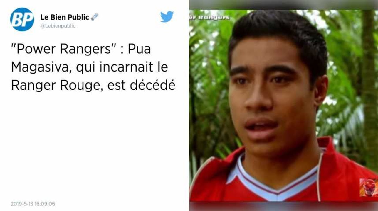 Power Rangers. Pua Magasiva, l’acteur du Ranger rouge est mort à 38 ans
