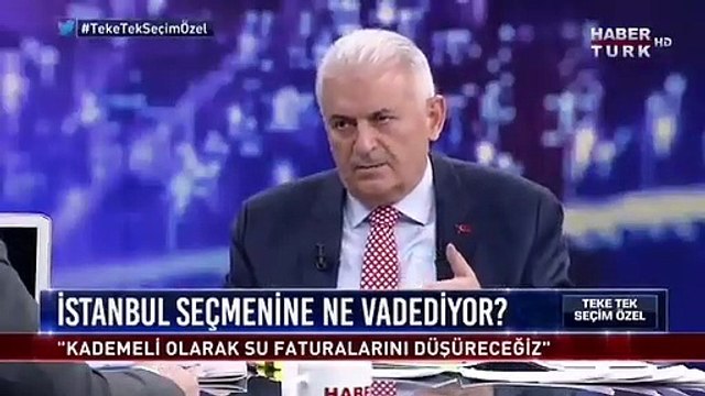 Binali Yıldırım, 31 Mart seçimlerinden önce Suya yüzde 40 indirim yapalım da bunu nereden finanse edeceğiz? Kaldıramayacağımız bir maliyet demişti.