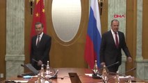 Dha Dış ? Sergey Lavrov, Çin'li Mevkidaşı Wang Yi'yi Soçi'de Ağırladı