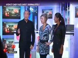 Download Video: Cindy LOPES - Vous Êtes En Direct - 05 Septembre 2012 - NRJ12 - Jean-Marc Morandini