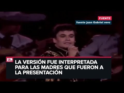 Viernes Retro: Juan Gabriel interpreta 'Amor Eterno' en Bellas Artes