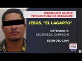 Detienen a autor intelectual de masacre en Minatitlán | Noticias con Ciro Gómez Leyva