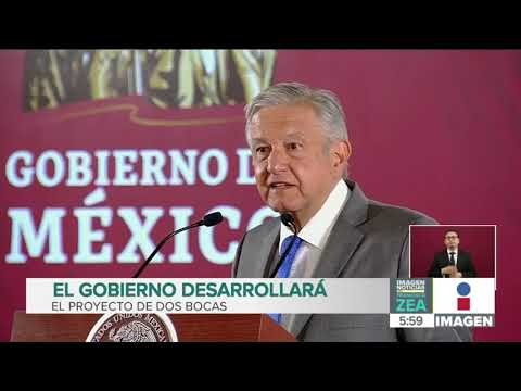 AMLO anuncia que Pemex y la Secretaría de Energía construirán la refinería de “Dos Bocas”
