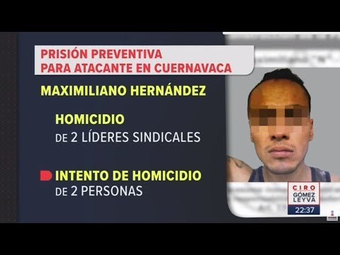 Dejan en prisión a responsable de balacera en Cuernavaca | Noticias con Ciro Gómez