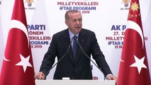 Cumhurbaşkanı Erdoğan: 'İlçeler bazında sonuca etki etmeyen oyların büyükşehir toplamında nasıl bir etkiye sahip olduğunu milletimizin gözünden kaçırmaya çalışıyorlar' - ANKARA