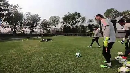 Entrenando A Los Porteros , Intensidad al México En el Nido y en la cancha ️ - #Americanistas 13-05-19