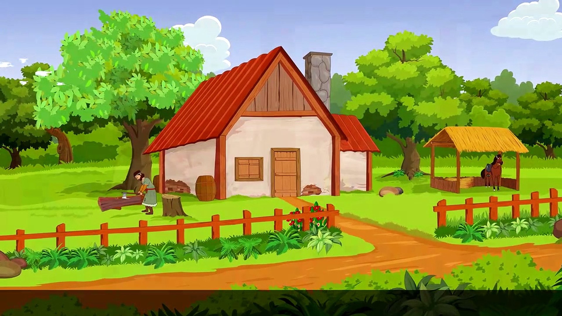 Hansel And Gretel in English | Story | English Fairy Tales, image size:1920x1080