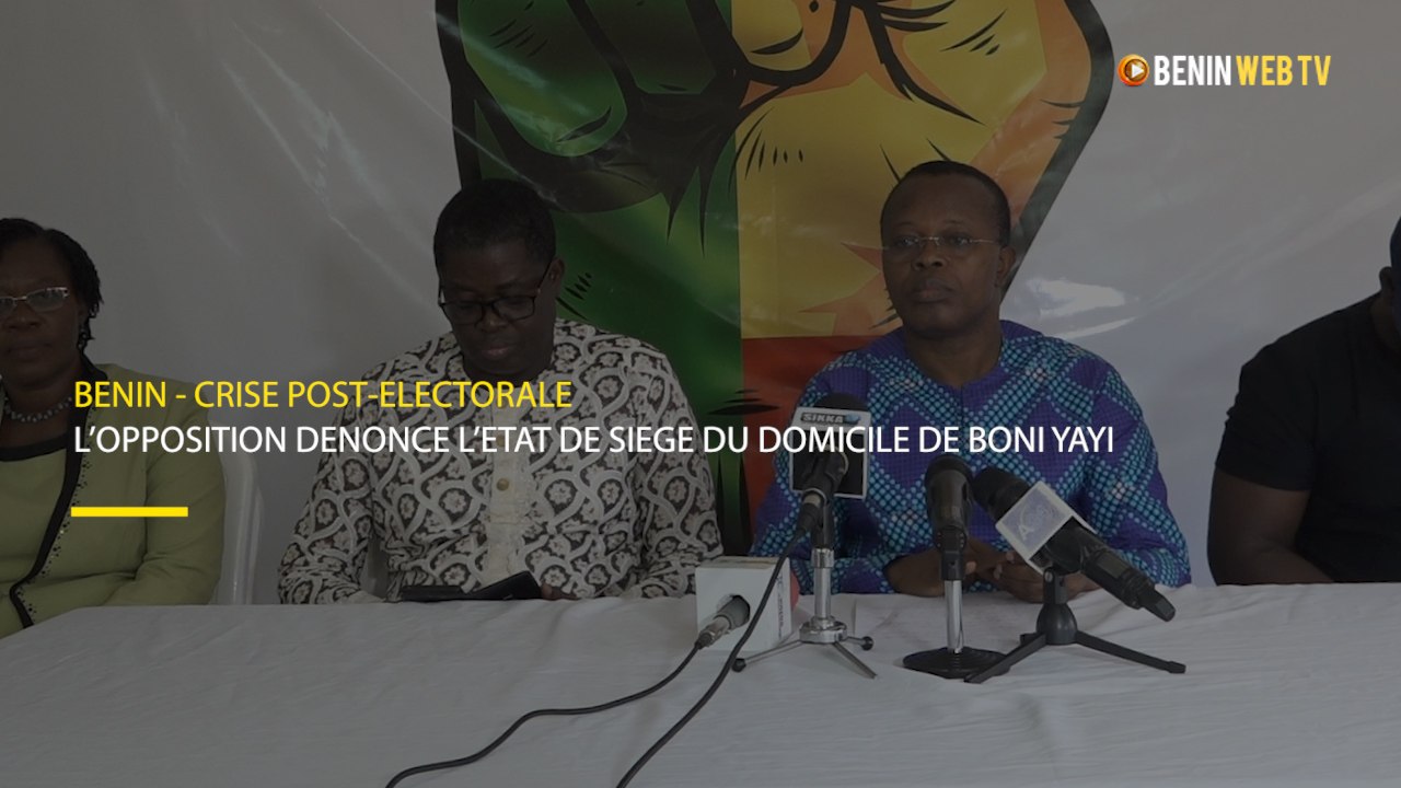 Bénin: L’opposition dénonce l’état de siège du domicile de Boni Yayi