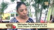 Mercedes Payne no quiere hablar sobre el tema del despido de Tabata Gálvez