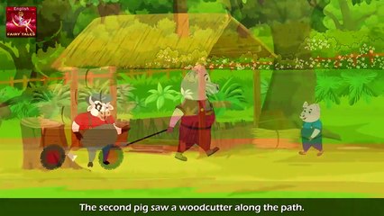Three Little Pigs in English | Story | English Fairy Tales