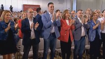 Pedro Sánchez inicia su agenda de campaña en Zaragoza