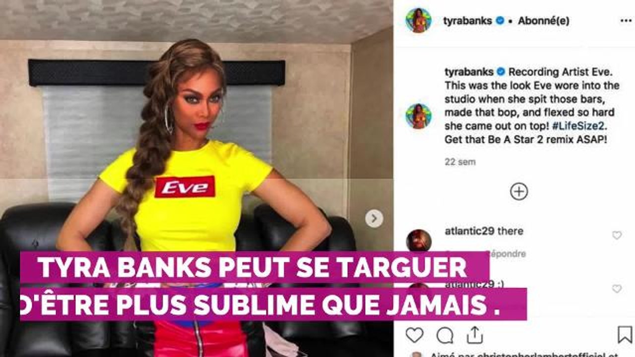 PHOTOS. Tyra Banks prend la pose en bikini pour la Une de Sport Illustrated, vingt-deux ans après son premier shooting