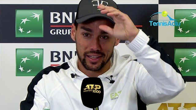ATP - Rome 2019 - Fabio Fognini a battu chez lui à Rome Jo-Wilfried Tsonga : Je suis sous anti-inflammatoire