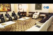 RTG/Des ambassadeurs des états membres permanents du conseil de sécurité de l’ONU ont échangé avec le président république Ali Bongo Ondimba