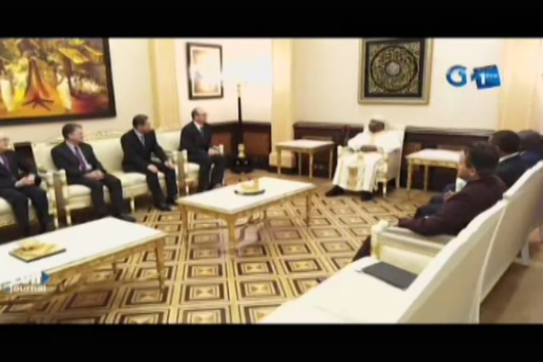 RTG/Des ambassadeurs des états membres permanents du conseil de sécurité de l’ONU ont échangé avec le président république Ali Bongo Ondimba
