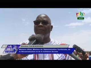 RTB/Cérémonie d'inhumation des victimes de l’attaque de l’église de DABLO