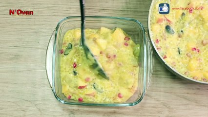 SABUDANA FRUITS CUSTARD RECIPE l SAGO CUSTARD I TAPIOCA FRUITS CUSTARD