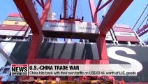 China hits back with their own tariffs on $60 bil. worth of U.S. goods