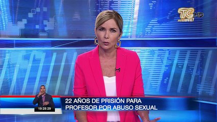 22 años de prisión para profesor por abuso sexual