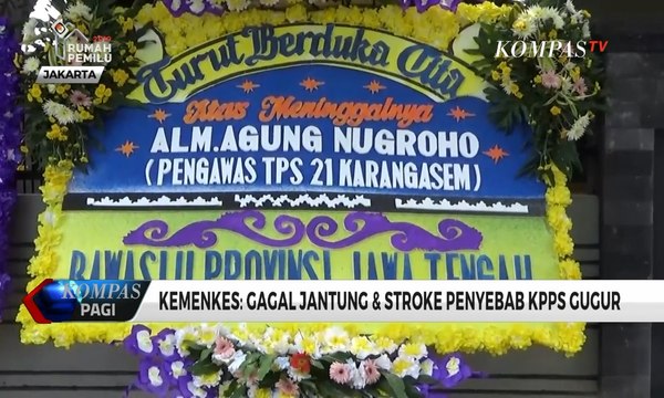 Kemenkes: Gagal Jantung & Stroke Penyebab KPPS Gugur