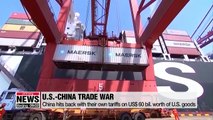 China hits back with their own tariffs on $60 bil. worth of U.S. goods