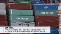Trump ready to impose more tariffs on Chinese imports as trade was deepens