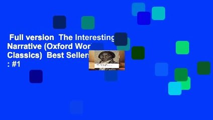 Full version  The Interesting Narrative (Oxford World s Classics)  Best Sellers Rank : #1