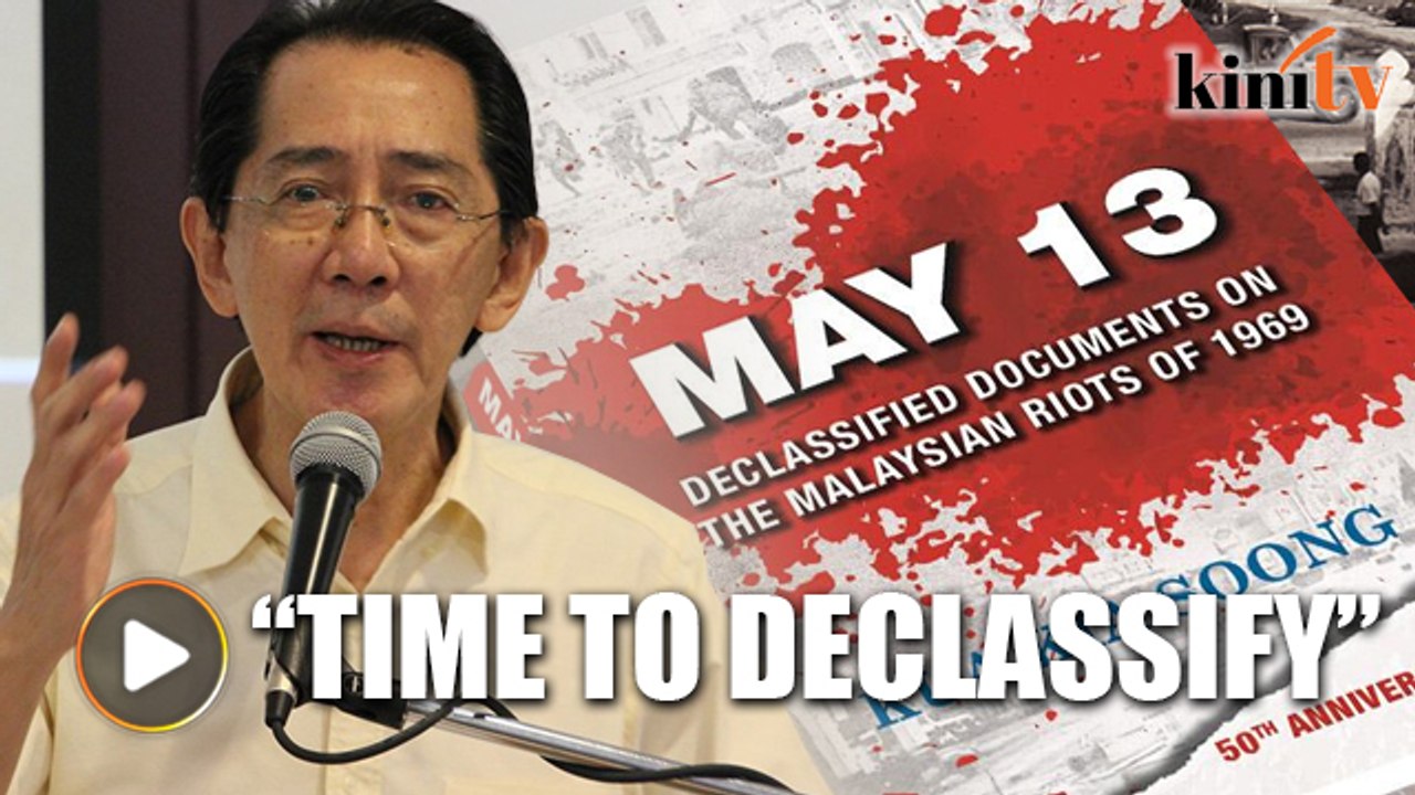 Kua Kia Soong: It's time to declassify May 13 secrets
