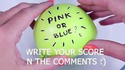 BALLOON POPPING - GUESS THE COLOR INSIDE Challenge