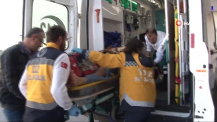 Kayseri'de aranan şahıs polisi karşısında görünce 5. kattan atladı