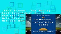 Full E-book  The Motley Fool Investment Guide: How the Fools Beat Wall Street s Wise Men and How
