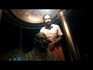 തളിപ്പറമ്പില്‍ നശിപ്പിച്ച ഗാന്ധി പ്രതിമ പുനസ്ഥാപിച്ചു