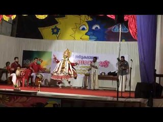 കഥകളി മല്‍സരവേദിയില്‍ നിന്ന് // എംജി യൂണിവേഴ്‌സിറ്റി കലോല്‍സവം 2018