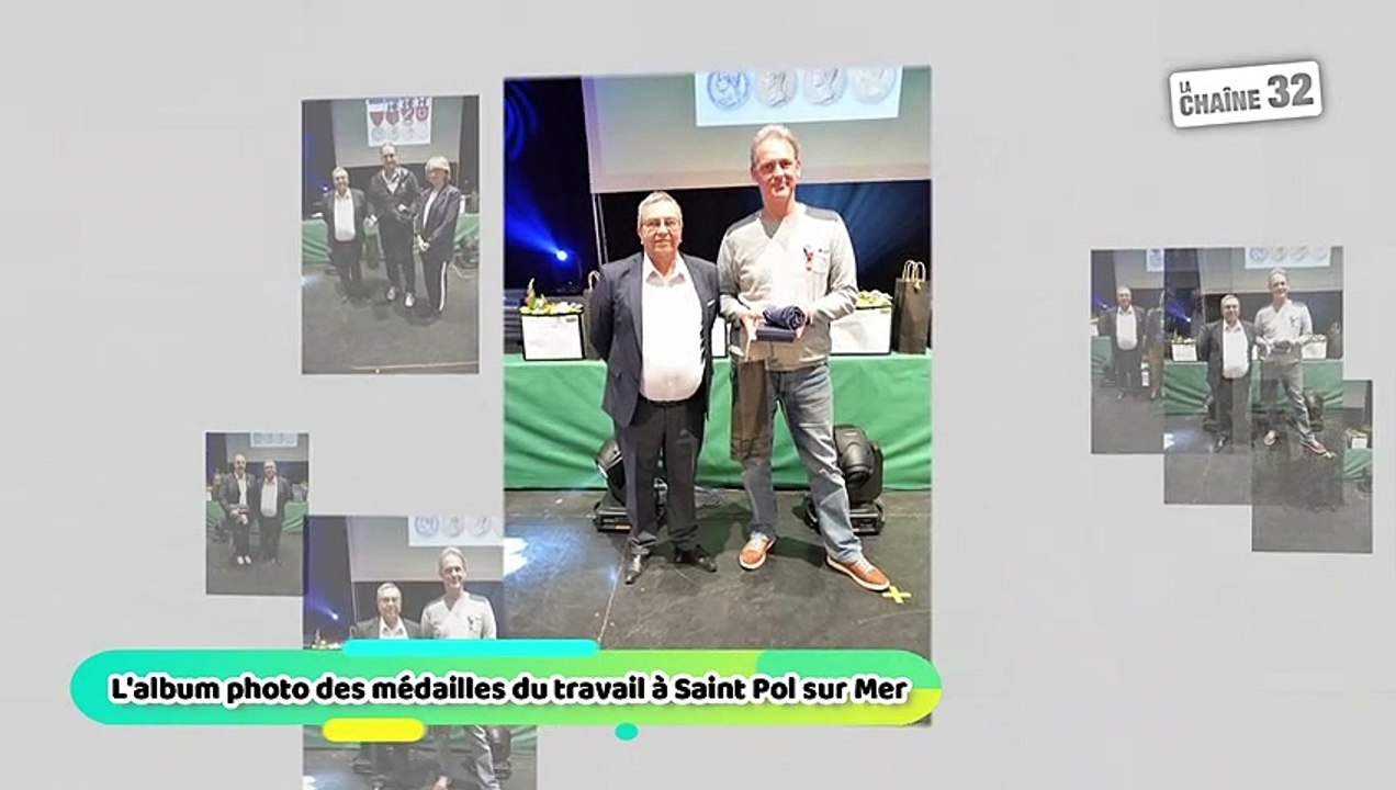 L'album photo des médailles du travail à Saint Pol sur Mer