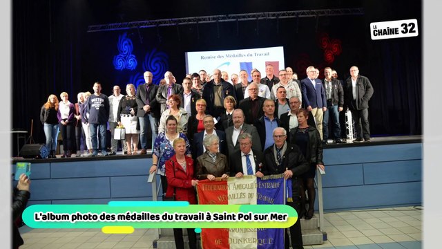 L'album photo des médailles du travail à Saint Pol sur Mer