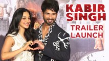 Shahid Kapoor REMEMBERS Kareena, Angry On Reporter | Kabir Singh Trailer Launch | Full Event