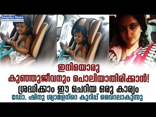 Use Baby Car Seats to Ensure Children's Safety! Doctor Shinu Shyamalan's Facebook Note Goes Viral