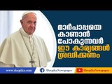 Pope Francis Visits UAE: Things for Visitors to Take Care | Deepika News