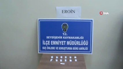 Konya'da Uyuşturucu Ticareti Yaptıkları İddiasıyla 2 Kişi Gözaltına Alındı