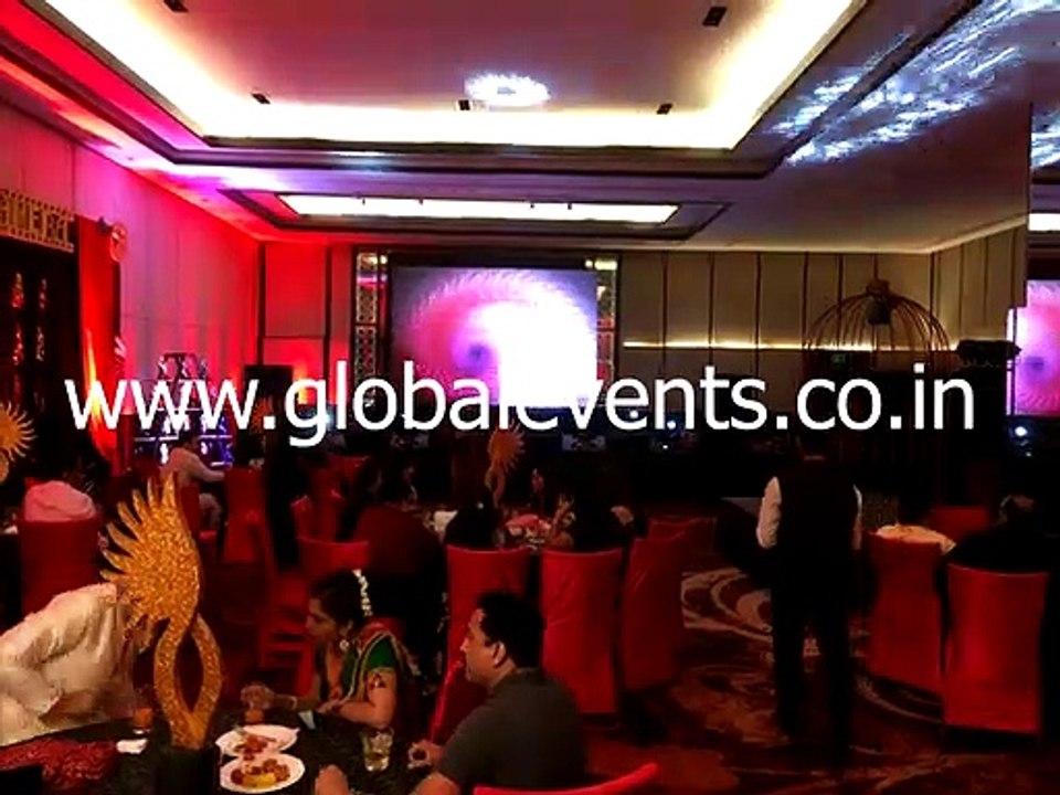 Special Event Decoration by Global Events & Wedding Planners in Chandigarh, Mohali, Panchkula