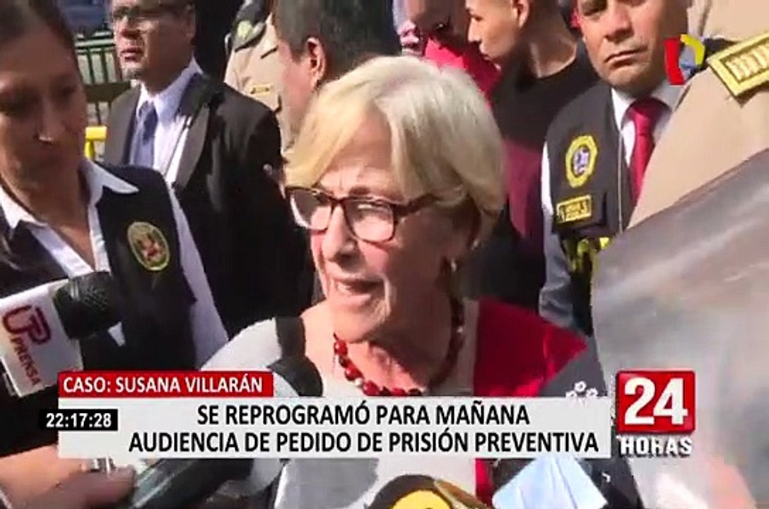 Susana Villarán: este jueves 16 se definirá situación legal de la exalcaldesa de Lima