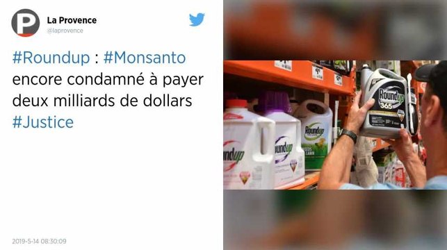 Roundup : Monsanto condamné à verser 2 milliards de dollars à un couple atteint d'un cancer