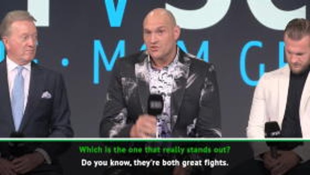 Fury reiterates promise to beat Joshua and Wilder
