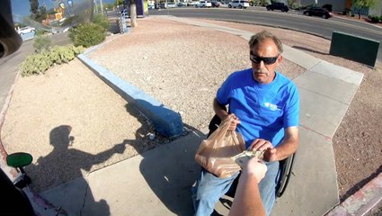 We Are So Touched By This Biker's Act Of Kindness