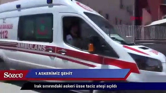 Hakkari’den acı haber Bir askerimiz şehit